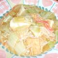 ミセスkei's cooksnap of when they made 厚揚げのピリ辛中華風煮込み♪.