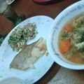 　　祐's cooksnap of when they made コンビーフとゆで卵のサラダ♪.