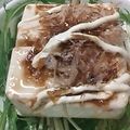 ぶ〜ちゃん。's cooksnap of when they made 水菜と豆腐のサラダ.