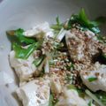 xerikok's cooksnap of when they made 冷や汁風！？豆腐のゴマ味噌和え.