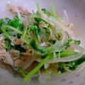 バンザイ's cooksnap of when they made 豆苗と新たまねぎのツナサラダ.