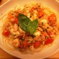 ちな＿'s cooksnap of when they made チーズと完熟トマトの簡単冷たいパスタ.