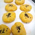 sand-glass's cooksnap of when they made 卵･乳なし☆にんじんごまクッキー　.