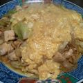 tomorou_e's cooksnap of when they made 鶏むね肉の卵あんかけもやし炒め.