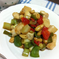 megumage's cooksnap of when they made 我が家の中華✿鶏肉とピーナツの炒め.