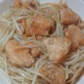 如月あや's cooksnap of when they made 簡単☆鶏むね肉ともやしのペッパー炒め.
