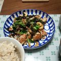 CB400SFv2's cooksnap of when they made 鮭とシメジのマヨネーズ炒め.