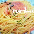 瑠梨佳's cooksnap of when they made 混ぜるだけ！美味しいたらこスパゲティ.