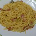 tsutsui16g's cooksnap of when they made カルボナーラ。.
