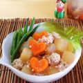 Newチヨコっと♪'s cooksnap of when they made レンチンで簡単✨豚挽肉入りトロミ大根煮.