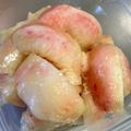 かづぴ's cooksnap of when they made おもしろい♪桃の切り方☆簡単８切れ.