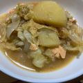 わーしょ's cooksnap of when they made 簡単！フライパン1つ鮭のちゃんちゃん焼き.