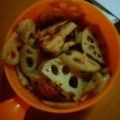 ベビタカ's cooksnap of when they made レンコンのゴマ味噌漬け.