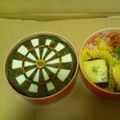 TONNULA's cooksnap of when they made ★大人のキャラ弁！？ダーツ弁当★.
