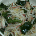 drive's cooksnap of when they made もやしとわかめのみょうがの和え物.