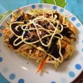 ＊Reiたん＊'s cooksnap of when they made 豆腐のお好み焼き　美味しくダイエット.