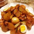 ペペジーナ's cooksnap of when they made とろ〜り★鶏肉と大根の煮物.