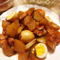 ペペジーナ's cooksnap of when they made とろ〜り★鶏肉と大根の煮物.