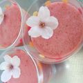 IZU☆MIYU's cooksnap of when they made 粉寒天で☆ヘルシーいちごプリン.