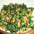 mokun's cooksnap of when they made 混ぜておいしい大根の葉と納豆.