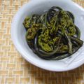 白いカピバラ's cooksnap of when they made ワラビのサッと煮.