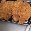 myr0525's cooksnap of when they made ヘルシー！揚げないサクサク豚カツ！.