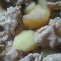ぴょんぴょん1010's cooksnap of when they made 豚肉とじゃがいもの甘辛煮.
