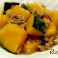 Ｒica's cooksnap of when they made かぼちゃのそぼろ煮.