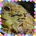 メイド姫乃's cooksnap of when they made めんつゆで作る！和風パスタ♪.