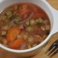 ななちゃんmama＊'s cooksnap of when they made ズッキーニと野菜たっぷり☆コンソメスープ.