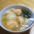 nyagomin's cooksnap of when they made 鮭と白菜の簡単あったかポトフ.