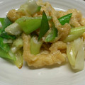 Mike929's cooksnap of when they made ＊塩麹で簡単　揚げ・ねぎ炒め＊.