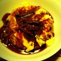 yuuchaman's cooksnap of when they made 父の日☆大好き☆トロトロ卵オムハヤシ.