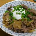 ハマチョッパー's cooksnap of when they made 簡単！うまい！牛丼.