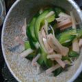 peter_mama's cooksnap of when they made 備忘録 三杯酢 胡瓜とワカメの酢の物.