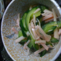 peter_mama's cooksnap of when they made 備忘録 三杯酢 胡瓜とワカメの酢の物.