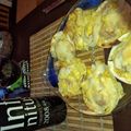 milu.milu's cooksnap of when they made 餃子の皮でバジルピザ.