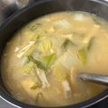 しーゆーのおかん's cooksnap of when they made いつもの味噌汁に酒粕を～♪.