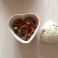 inoku's cooksnap of when they made なすひき肉にんじんをそうめんにのせて。.