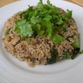 Lila's cooksnap of when they made カオパット・パッカーナ（チャーハン）.