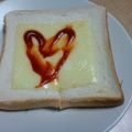 けんけんち's cooksnap of when they made お絵かきトースト.