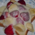 toshiebaba's cooksnap of when they made 凝らないそのまんまヨーグルトクリーム♪.