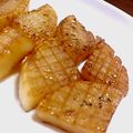 ひさきみずか's cooksnap of when they made 大根のステーキ～焦がしバター醤油風味～.