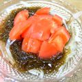 ジョンリークッカー's cooksnap of when they made トマト入りモズク酢.