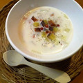 Ｔ，ＳＡＥＫＯ's cooksnap of when they made 簡単✿さつま芋＆焼き豚のミルクスープ✿.