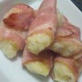 min0614's cooksnap of when they made チーズポテトのベーコン巻き.