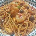 ドルフィン・ラヴ's cooksnap of when they made ●きのことえびのトマトクリームパスタ●.