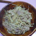 あきちゃん０１２３'s cooksnap of when they made シャキシャキもやし♪と豚の生姜焼き.