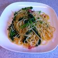 ショコラ2424's cooksnap of when they made 菜の花で春パスタ.