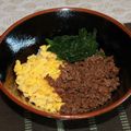 ＄アレックス's cooksnap of when they made 三色そぼろご飯.